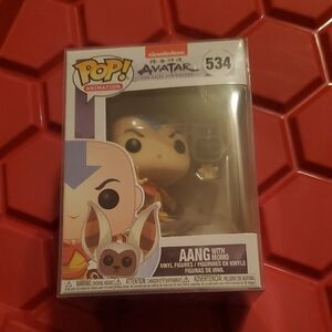 Avatar The Last Airbender Aang With Momo #534 Funko Pop